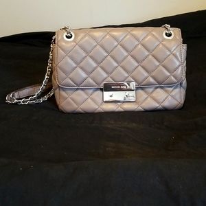 Michael Kors quilted leather crossbody bag
